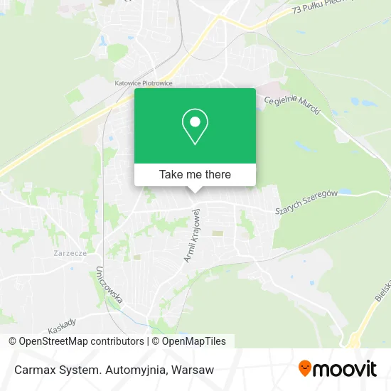 Карта Carmax System. Automyjnia