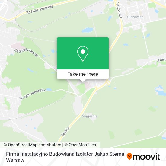 Firma Instalacyjno Budowlana Izolator Jakub Sternal map