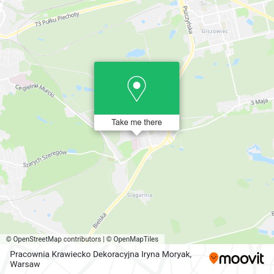 Карта Pracownia Krawiecko Dekoracyjna Iryna Moryak