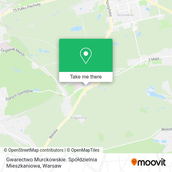 Gwarectwo Murckowskie. Spółdzielnia Mieszkaniowa map