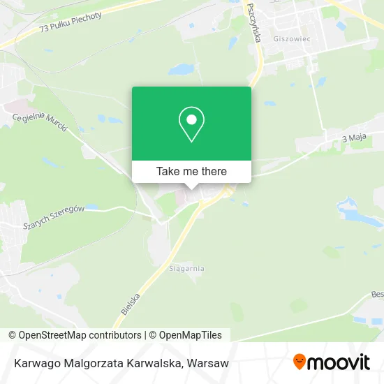 Карта Karwago Malgorzata Karwalska