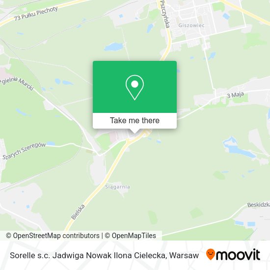 Sorelle s.c. Jadwiga Nowak Ilona Cielecka map