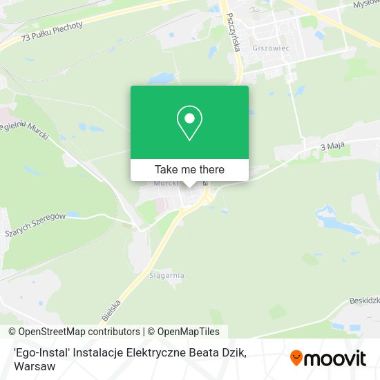 'Ego-Instal' Instalacje Elektryczne Beata Dzik map