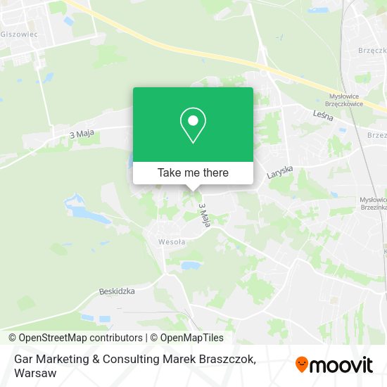 Gar Marketing & Consulting Marek Braszczok map