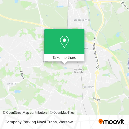 Карта Company Parking Nawi Trans