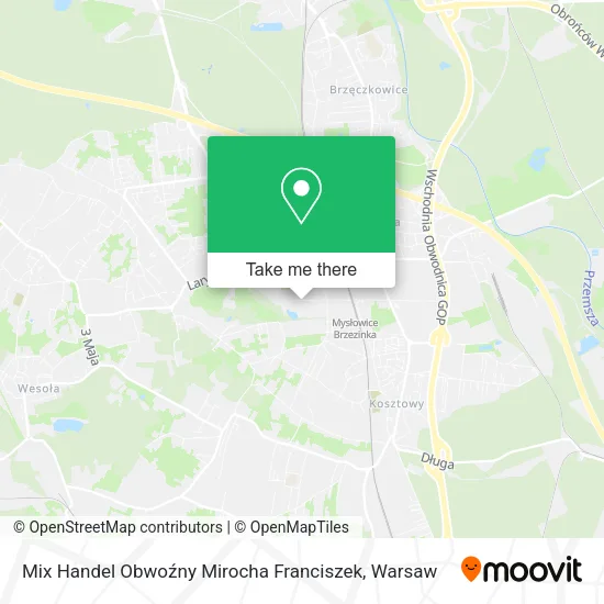 Карта Mix Handel Obwoźny Mirocha Franciszek