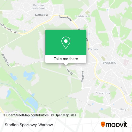 Stadion Sportowy map