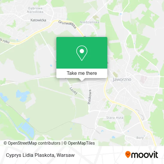 Карта Cyprys Lidia Plaskota