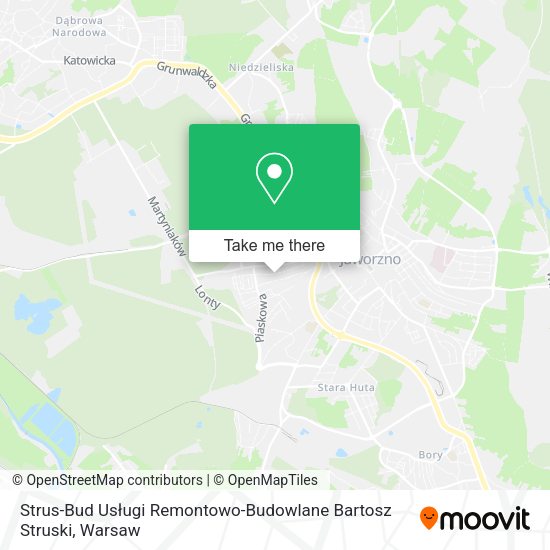 Strus-Bud Usługi Remontowo-Budowlane Bartosz Struski map