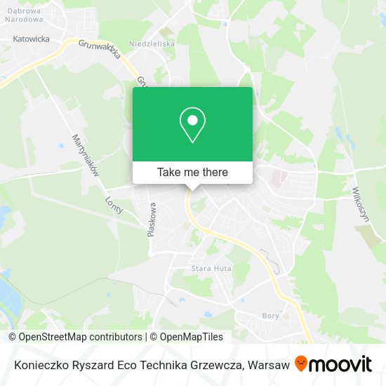 Konieczko Ryszard Eco Technika Grzewcza map