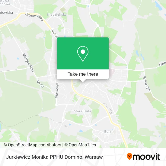 Карта Jurkiewicz Monika PPHU Domino