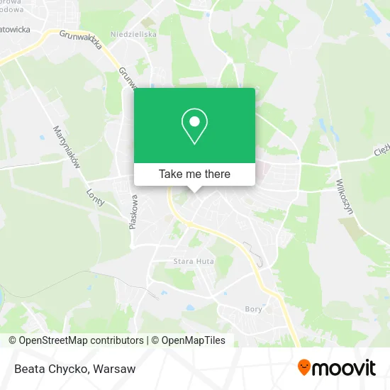 Beata Chycko map