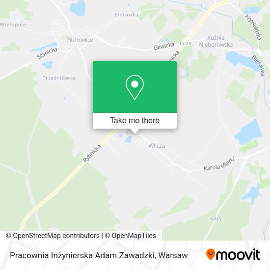 Pracownia Inżynierska Adam Zawadzki map