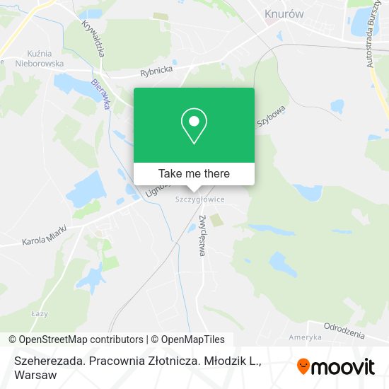 Szeherezada. Pracownia Złotnicza. Młodzik L. map