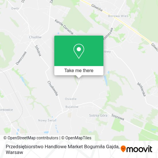 Карта Przedsiębiorstwo Handlowe Market Bogumiła Gajda