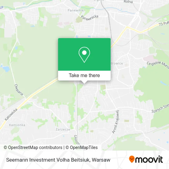 Карта Seemann Investment Volha Beitsiuk