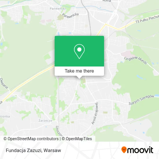 Fundacja Zazuzi map