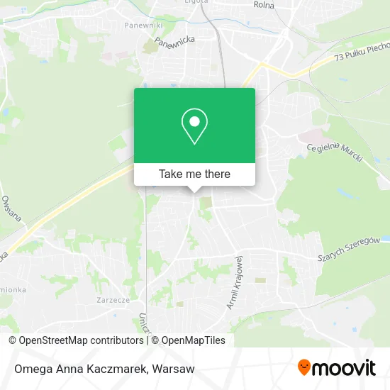 Omega Anna Kaczmarek map