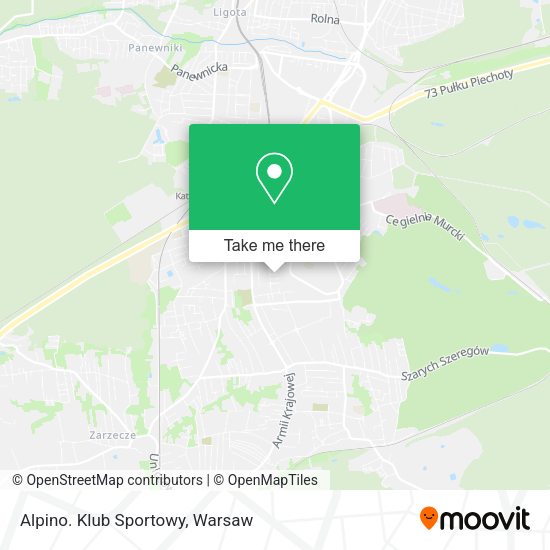 Alpino. Klub Sportowy map