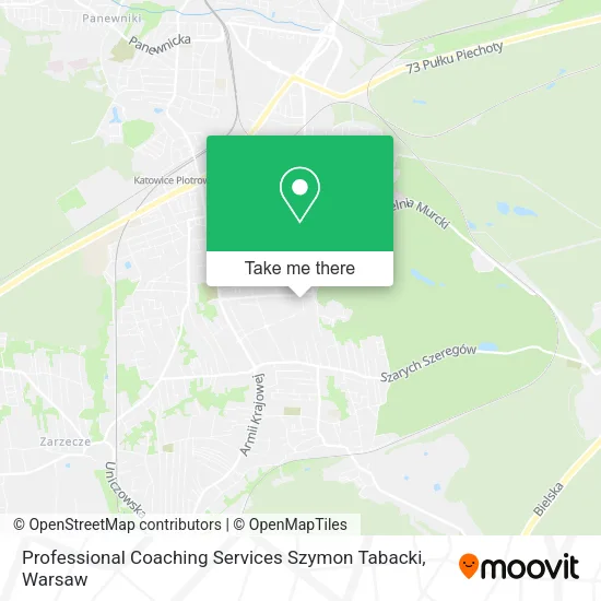 Карта Professional Coaching Services Szymon Tabacki