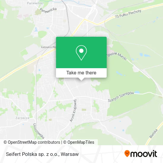 Карта Seifert Polska sp. z o.o.