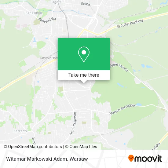 Карта Witamar Markowski Adam