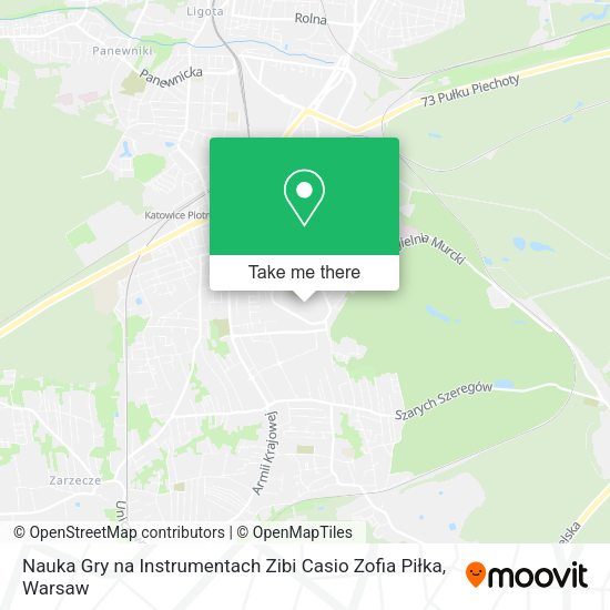 Nauka Gry na Instrumentach Zibi Casio Zofia Piłka map