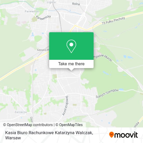 Kasia Biuro Rachunkowe Katarzyna Walczak map