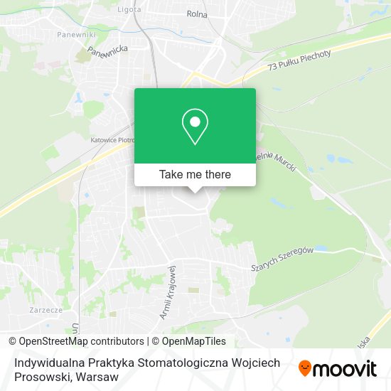 Indywidualna Praktyka Stomatologiczna Wojciech Prosowski map