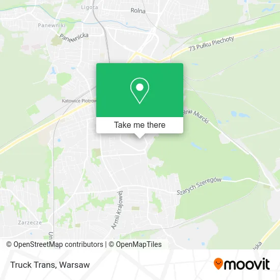 Карта Truck Trans