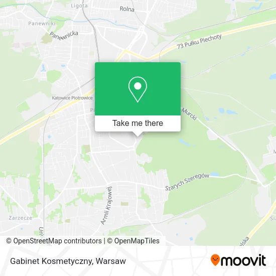 Карта Gabinet Kosmetyczny