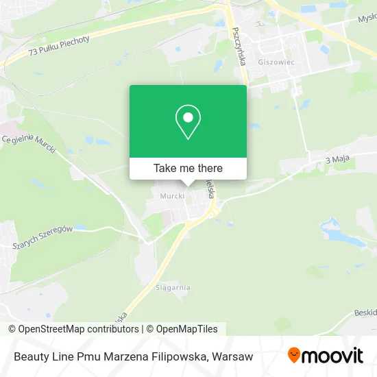 Карта Beauty Line Pmu Marzena Filipowska