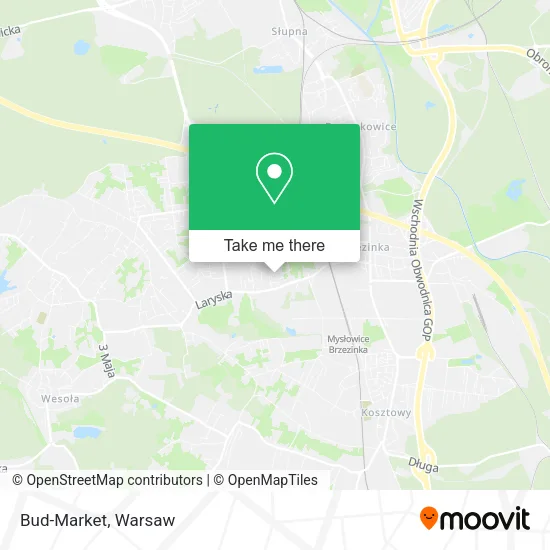 Bud-Market map