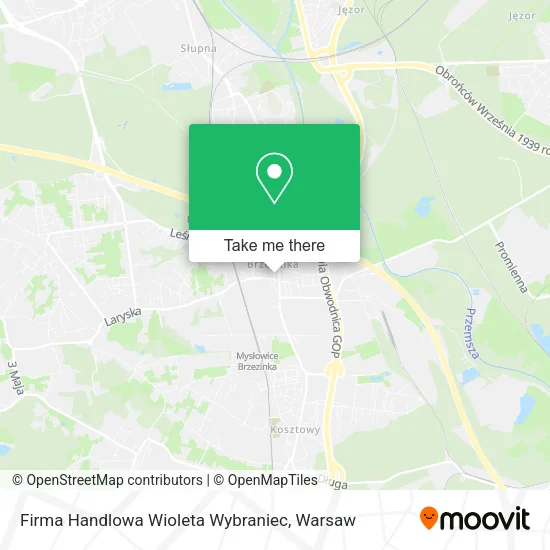 Карта Firma Handlowa Wioleta Wybraniec