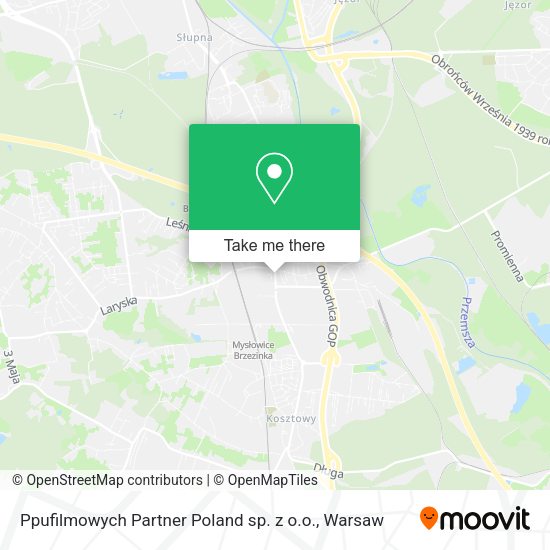 Ppufilmowych Partner Poland sp. z o.o. map