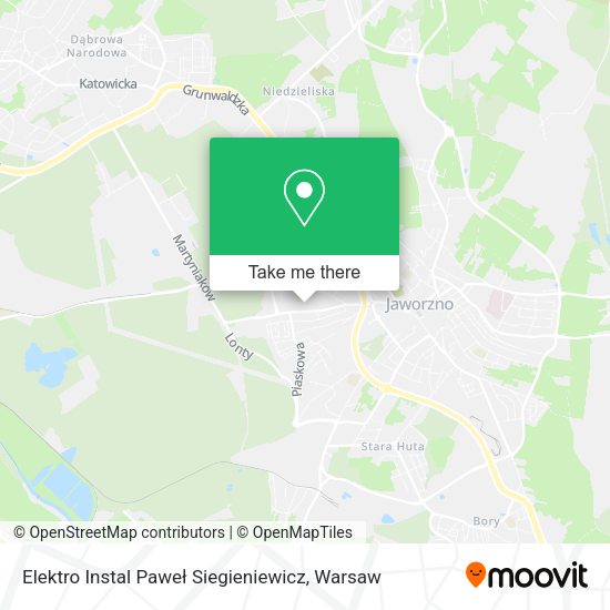 Elektro Instal Paweł Siegieniewicz map