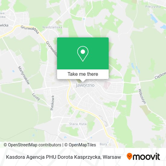 Kasdora Agencja PHU Dorota Kasprzycka map