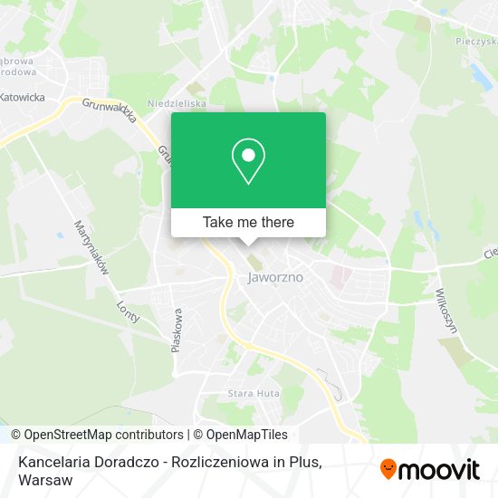 Карта Kancelaria Doradczo - Rozliczeniowa in Plus