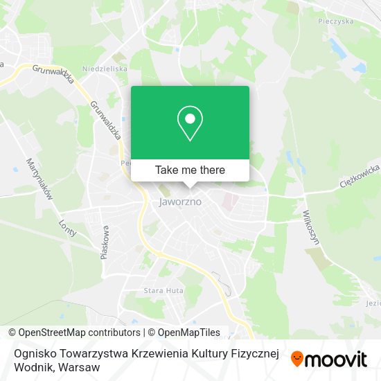 Ognisko Towarzystwa Krzewienia Kultury Fizycznej Wodnik map