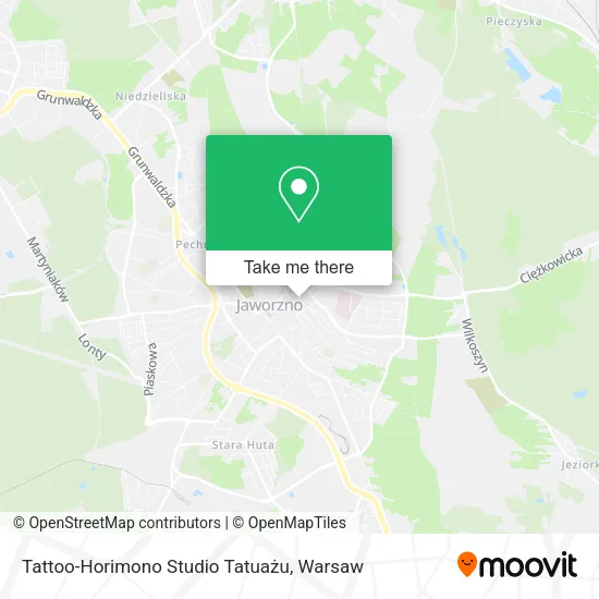 Tattoo-Horimono Studio Tatuażu map