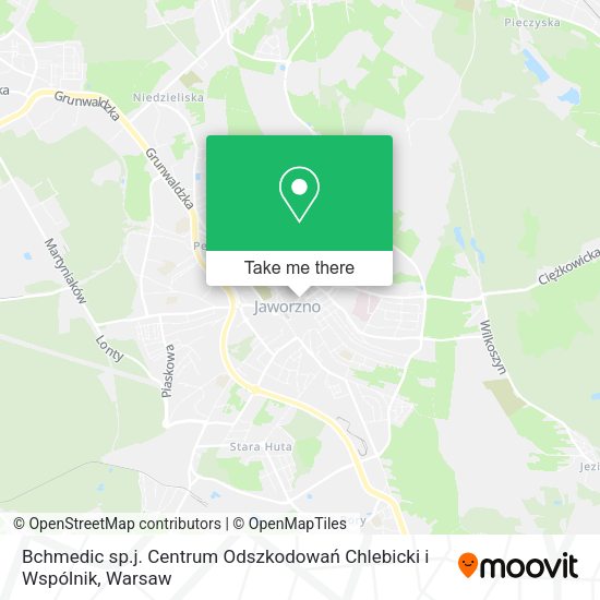 Bchmedic sp.j. Centrum Odszkodowań Chlebicki i Wspólnik map