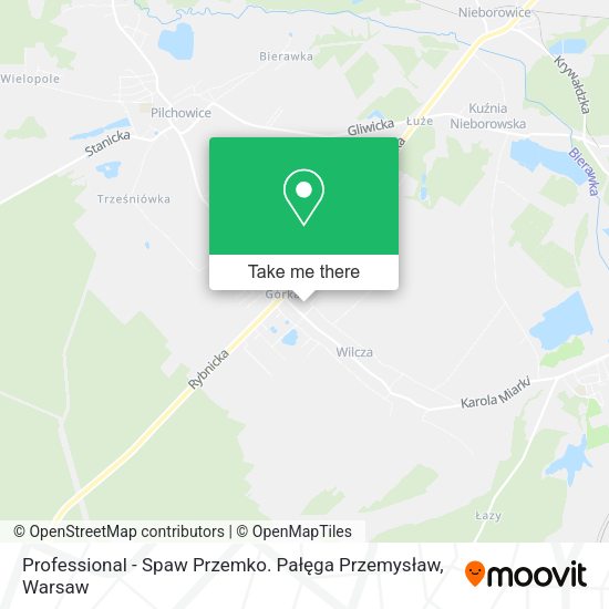 Professional - Spaw Przemko. Pałęga Przemysław map