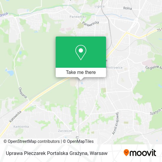 Uprawa Pieczarek Portalska Grażyna map