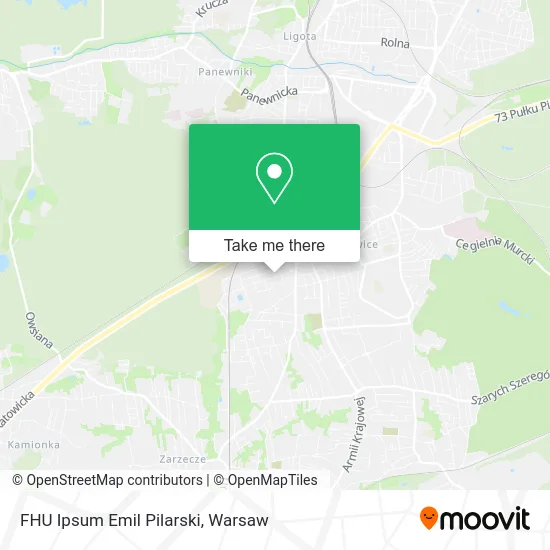 Карта FHU Ipsum Emil Pilarski