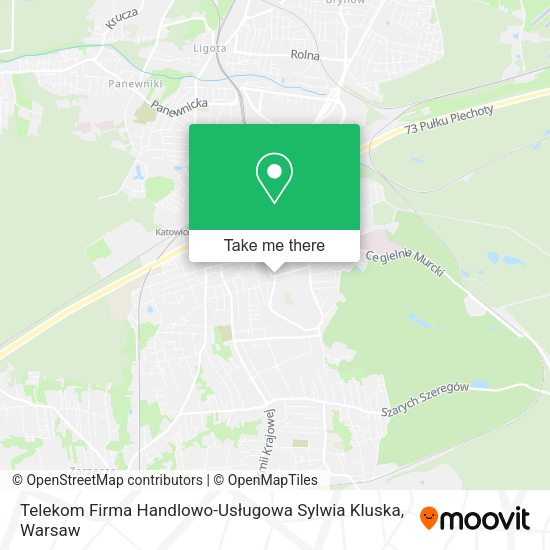 Telekom Firma Handlowo-Usługowa Sylwia Kluska map