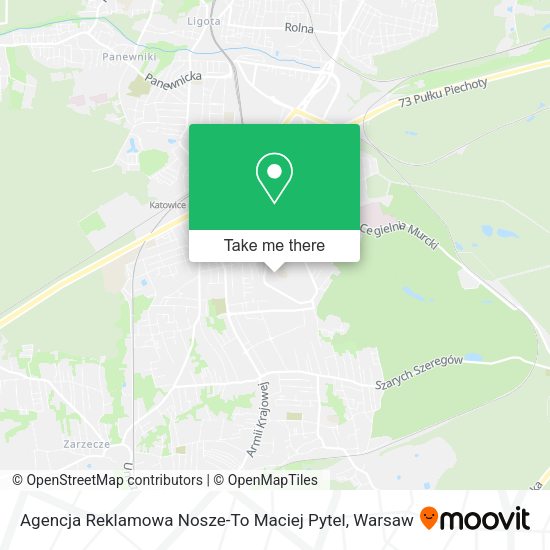 Agencja Reklamowa Nosze-To Maciej Pytel map