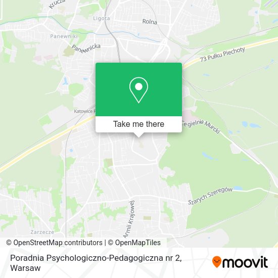 Poradnia Psychologiczno-Pedagogiczna nr 2 map