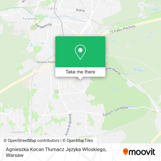 Agnieszka Kocan Tłumacz Języka Włoskiego map