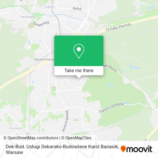 Dek-Bud. Usługi Dekarsko-Budowlane Karol Banasik map