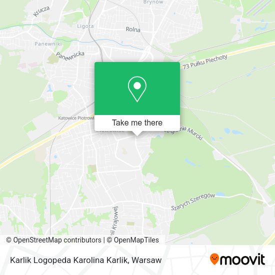 Karlik Logopeda Karolina Karlik map